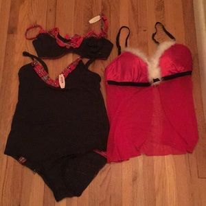 Winter teddy lot- Victoria secret
